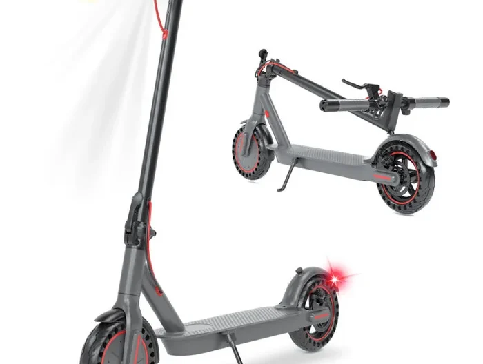 YEE GOO - Trottinette électrique Pliable - Clignotants LED - Moteur 350W - Autonomie20-30km - Batterie 10.4Ah - Frein Arrière
