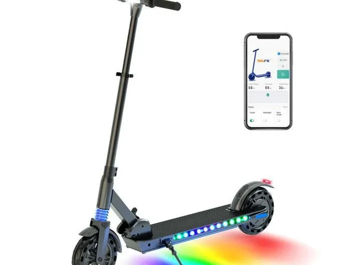 YEE GOO - Trottinette Electrique Pliable - Roues 8" - Moteur 250W - Batterie 42V 5.2Ah - Autonomie 15-25km - Vitesse Max 25km/h