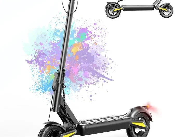 Trotinette Electrique Adulte X1, Autonomie 40-45km, Moteur 600w, Batterie 48v 10.4Ah,Todimart1. Vitesse maximale : 35 km/h 2. Autonomie maximale : 45 km 3. Type de batterie : batterie lithium-ion 4. Matériau : alliage d'aluminium