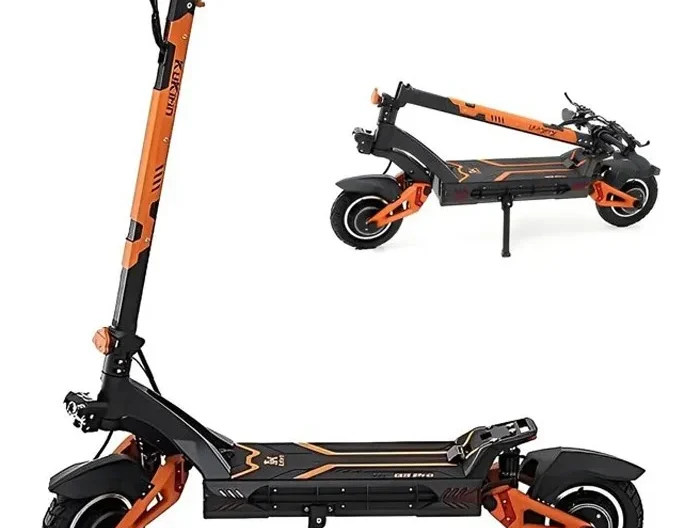 Trottinette électriqu KUKIRIN G3Pro -Moteur double 2400W- 52V23.2Ah -80km Portée -Pneus tout-terrain de 10 pouces frein hydraulique