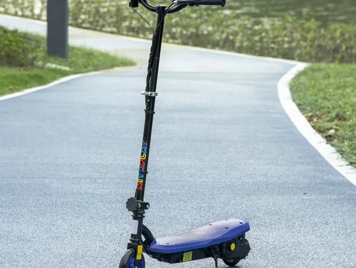 HOMCOM - trottinette électrique - Métal - 75x48x105cm - Bleu