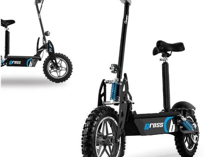 Trottinette Electrique Cross FX1600- BEEPER - Roues 14" - 1600W - Noir