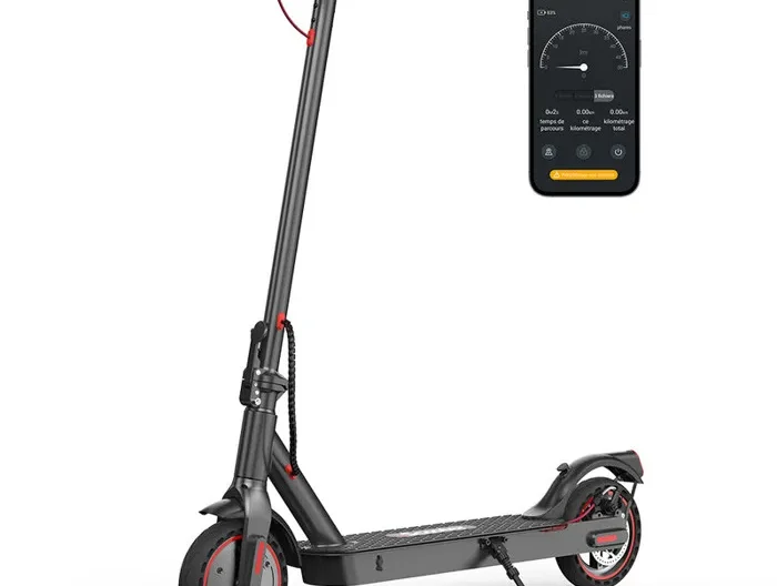 Trottinette Electrique iScooter i9 350W 36V7.5Ah Pneus 8,5 pouces Autonomie 22-30km- Écran LED