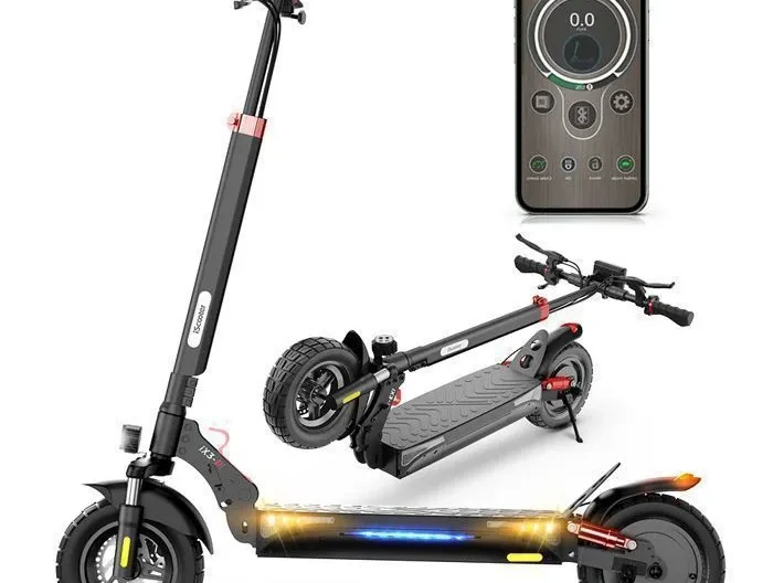 Trottinette Electrique iScooter iX3 800W Avec APP Vitesse Maxi 40km/h Autonomie 30-40km 48V10Ah Pneus 10 Pouces 3 Modes PliablePoints forts : Puissance moteur électrique800 W Autonomie maximale40km Ampérage de la batterie10 Ah Type de batteriebatterie li-ion