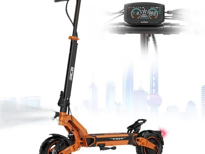 Trottinette Électrique Pliable pour Adulte 8.5'' W7, Grande Autonomie 27-37km, Batterie 36V 10.5Ah, Moteur 650W Scooter