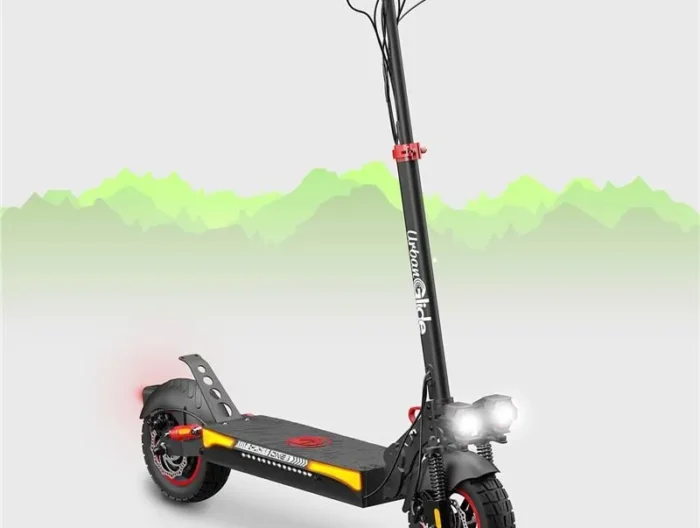 Trottinette électrique - URBANGLIDE - ECROSS ONE - 800 W - Pneus 10" - Max 25 km/h - Autonomie jusqu’à 50 km