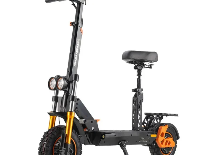 HITWAY Trottinette électrique Noir&Gris Pliable 8.5" - 500W - Batterie 15,6AH avec écran LCD - APP control - Ultra Portable
