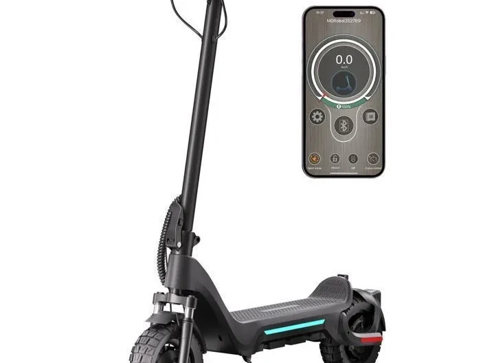 Trottinette électrique pliable tout-terrain pour adulte - moteur 600W, autonomie maximale 40 km, vitesse maximale 35 km/h