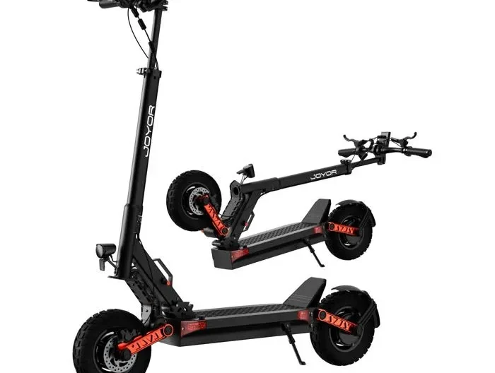 Trottinette électrique Joyor S10-S-Z 2025 - Deux moteurs 1000W 60V18Ah Sécran Couleur Haute Définition Avec Clignotants - Noir
