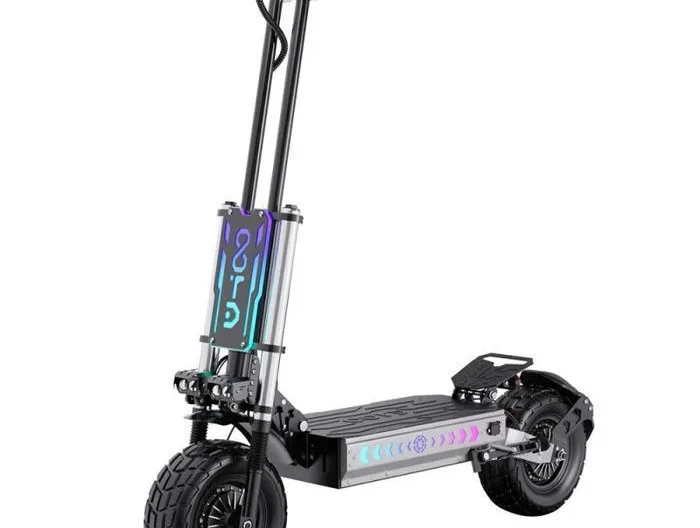 Trottinette Électrique OOTD T90 - Moteur 2100W*2 - Batterie 60V 31,2Ah - Pneus 13" - Autonomie 100km - Freins à Disque Hydrauliques