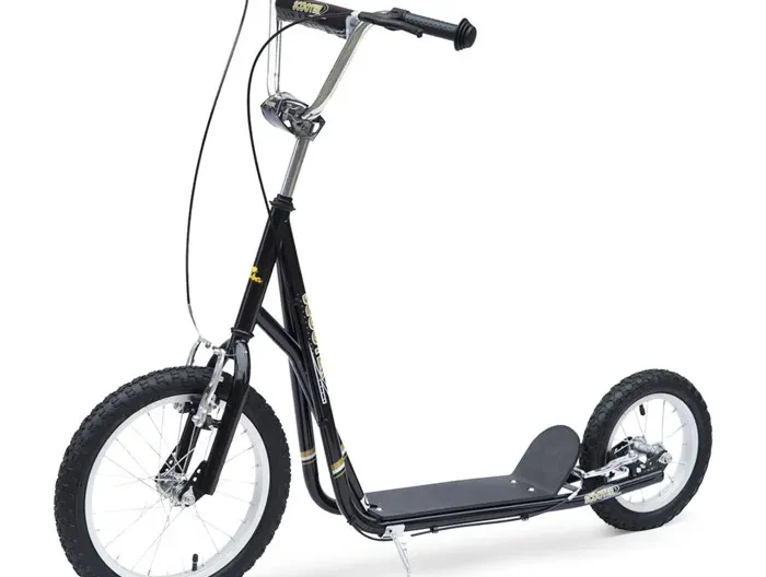 HOMCOM - Trottinette - Acier - 135x58x100cm - Noir