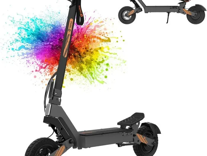 Yadea G10 Trottinette Électrique - Moteur 800W, Autonomie 50km, Vitesse 52km/h, Double Frein à Disque, Pneus 10" Tout-Terrain