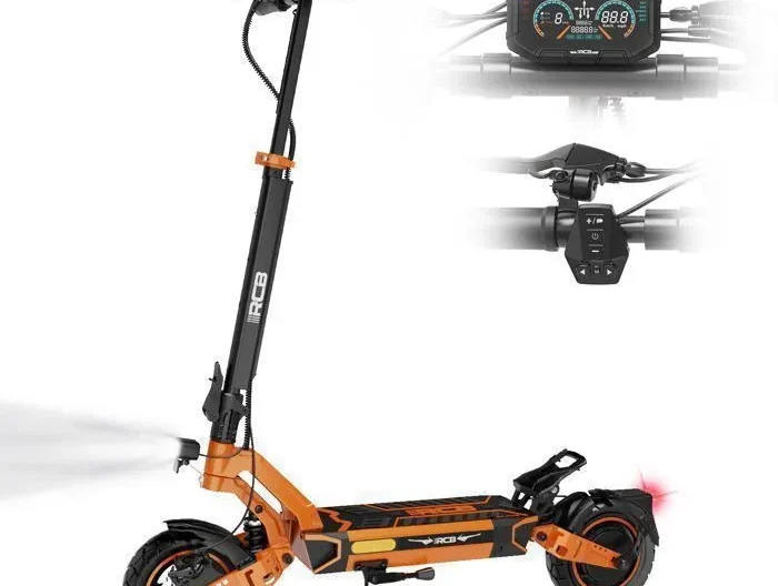 Trottinette Électrique - RCB - D7 PRO - 100-110 km - Pneus 10’’ - 800 W