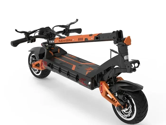 Trottinette électrique Kukirin G3 Pro, 1200W*2 moteurs, batterie 23,3Ah, autonomie maximale de 80km, batterie amovible, pliable