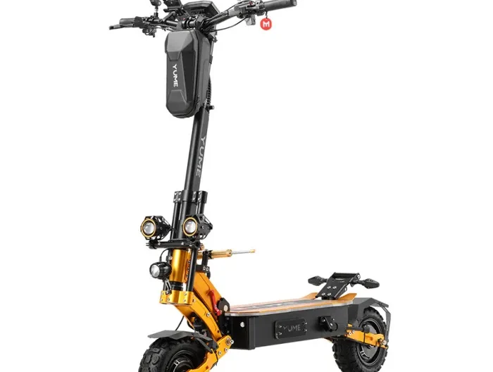 Trottinette Électrique YUME X11 - Moteur 3000W x 2 - 60V 27Ah - Pneus Tout-terrain 11 Pouces - Autonomie Maximale 90km - Écran LCD